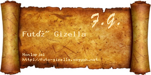Futó Gizella névjegykártya