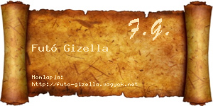 Futó Gizella névjegykártya